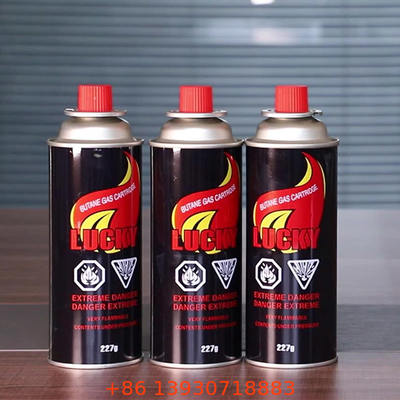 Khẩu khí butan - Sản phẩm có màu CMYK 4 và màu Panton