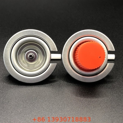 Ventil khí butan cắm trại với 1/4 inch NPT Outlet Tinplate và PP ứng dụng