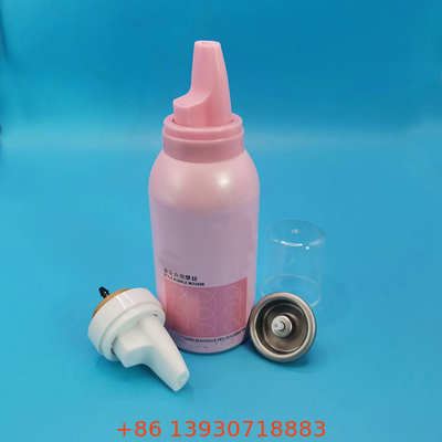 Compact Hair Mousse Spray Valve Giải pháp kiểu dáng di động trên đường đi