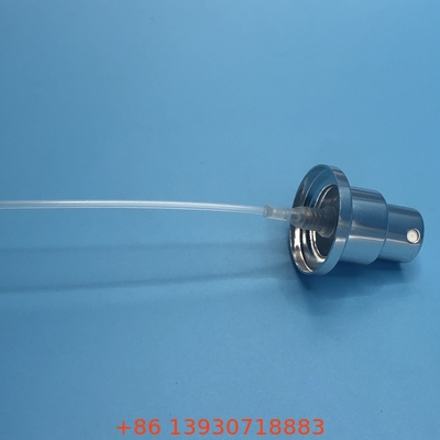 Máy bơm nước hoa bạc với kết thúc kim loại chống sương mù được kiểm soát nhất quán