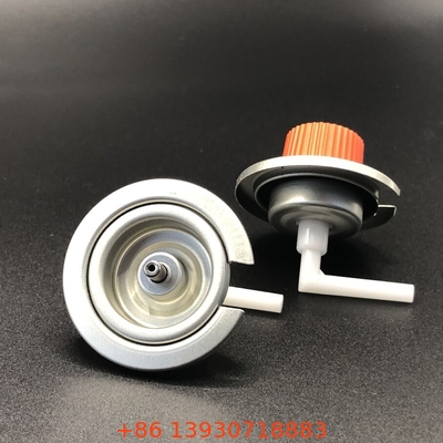 Van khí butan gốc thẳng với tay cầm đen cho và CGA 600 Inlet Thread