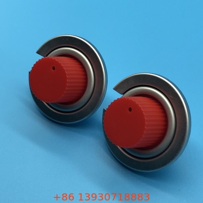 Van khí Butane xuân thép không gỉ với thân van đồng cho CGA 600 Inlet Thread
