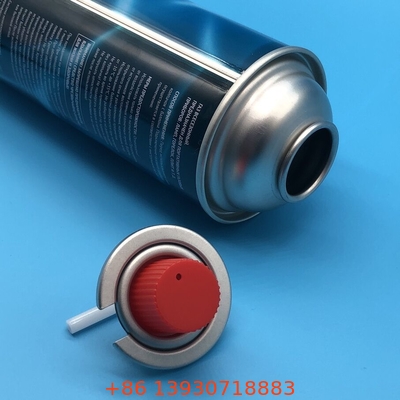 Ventil khí butan đồng với tay cầm đen và lò xo thép không gỉ cho công nghiệp