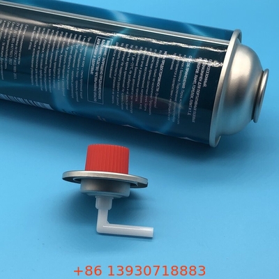 Ventil khí butan đồng với tay cầm đen và lò xo thép không gỉ cho công nghiệp