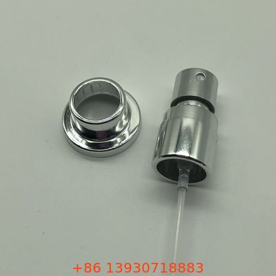 Máy bơm nước hoa bạc được thiết kế chính xác với kết thúc kim loại chống sương mù được kiểm soát