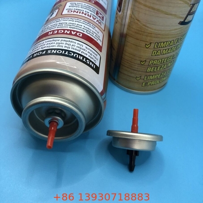 Loaded Housing Gas Lighter Refill Valve với Buna Inner Gasket cho kim loại và nhựa