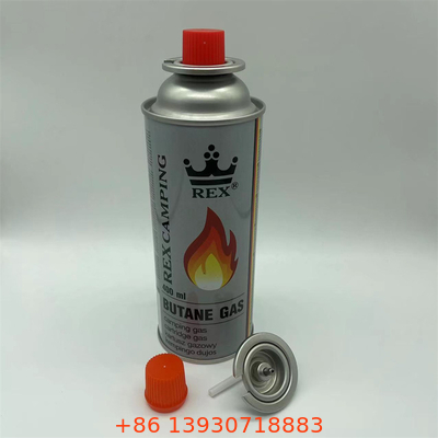 220g và 227g hộp khí Butane màu vàng cho khí Butane và khí nhẹ
