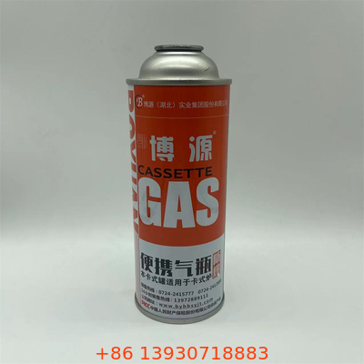 Khí khí nhẹ hơn Butane Gas Canister với 1 X Nội dung gói Nguyên liệu Butane Gas Cartridge