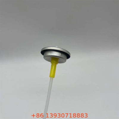 Loại niêm phong Valve Aerosol được đo bằng nhôm có tốc độ phun và hiệu quả 200mcl