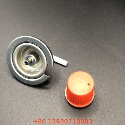 Máy xử lý Valve khí Butane màu đen với CGA 600 Inlet Thread