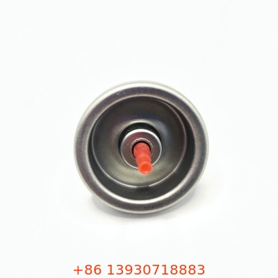 Metal Stem Gas Lighter Refill Valve Lacquered Tinplate Mounting Cup Buna Bên trong bên ngoài Gasket