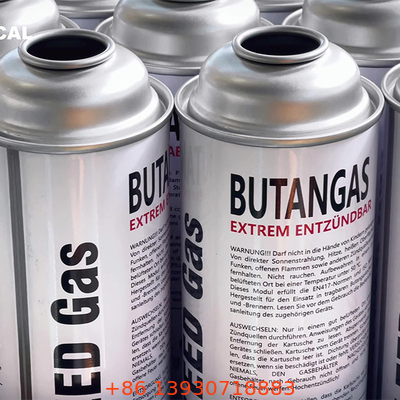 Logo tùy chỉnh Butan Tank Gas với tường thẳng