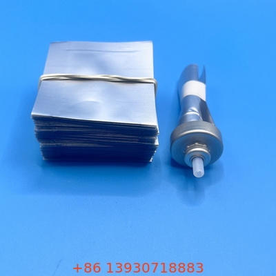 Túi Aerosol bạc có thể tùy biến trên van với niêm phong tuyệt vời để bảo vệ môi trường