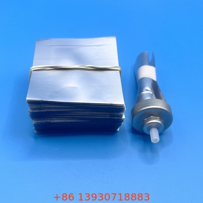 Túi Aerosol bạc có thể tùy biến trên van với niêm phong tuyệt vời để bảo vệ môi trường