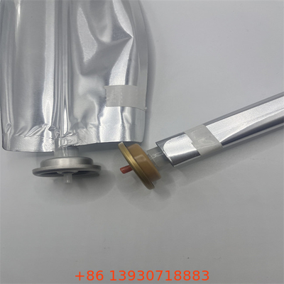 Túi xi lanh có thể tùy chỉnh trên van với niêm phong tốt cho các ứng dụng aerosol