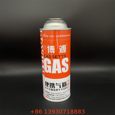 Đồ chứa khí butane di động cho bếp cắm trại. 250g Cartridge nhiên liệu butane hiệu quả cao.