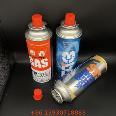 Đồ chứa khí butane di động cho bếp cắm trại. 250g Cartridge nhiên liệu butane hiệu quả cao.