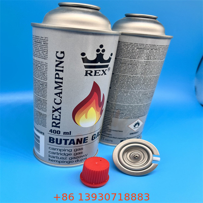 65 X 158 mm Butane Gas Canister cho thiết bị nấu ăn ngoài trời