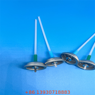 Kim loại bạc nhôm Aerosol Valve Button Actuator mẫu miễn phí