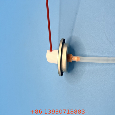Natural Standard Dip Tube Spray Paint Valve với lò xo thép không gỉ và Buna Gasket