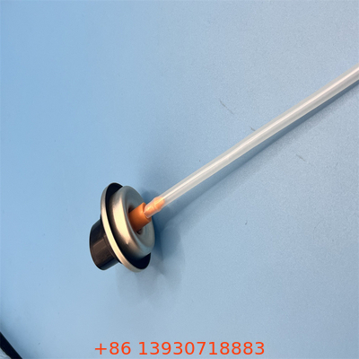 Van sơn phun thép không gỉ với ống ngâm tự nhiên tiêu chuẩn cho các ứng dụng aerosol