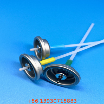 Chỉ sử dụng một lần Aerosol Valve được đo tỷ lệ phun 50/75/100/120/150/200mcl Với thân nhôm và niêm phong gasket