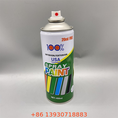Van xịt aerosol nữ bằng thiếc cho sơn thủ công & DIY với phun sương mịn