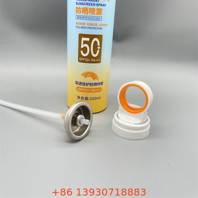 Chiếc chai kem chống nắng kích thước du lịch với van hoạt động - Bảo vệ thuận tiện trên đường đi - Công thức được TSA chấp thuận