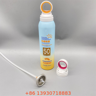 Chiếc chai kem chống nắng tiên tiến với van hoạt động bảo vệ tăng cường cho các cá nhân nhạy cảm với mặt trời - Thiết kế chống rò rỉ