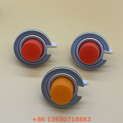 Van chứa khí trại đáng tin cậy cho lò sưởi di động Ventil xi lanh hiệu suất cao cho những cuộc phiêu lưu ngoài trời