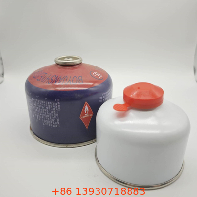 Máy nén butan cao cấp có thể nạp lại 220g cho bếp cắm trại ngoài trời với van chống rò rỉ