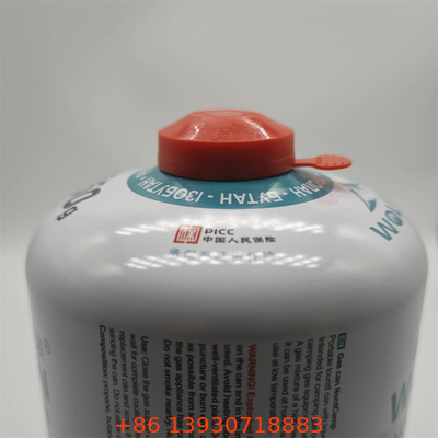 Máy chứa butan độ chính xác cao 220g cho đèn đuốc nấu ăn với điều khiển ngọn lửa ergonomic