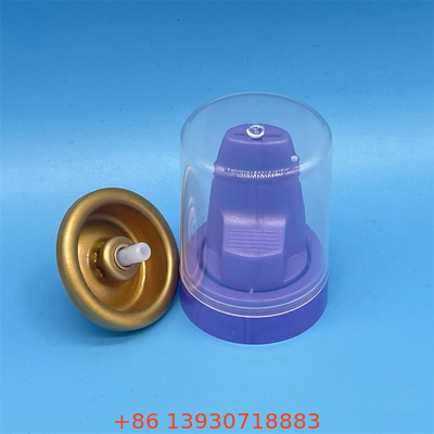 Một Inch đảo ngược vàng nhôm hệ thống van phun khí cho Premium tóc Mousse