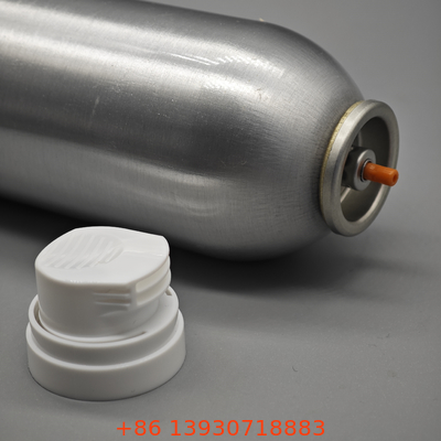 Đầu phun kim loại 1 inch bằng thiếc cho bọt cạo râu, bộ truyền động kim loại cho bình xịt hóa chất bằng kim loại
