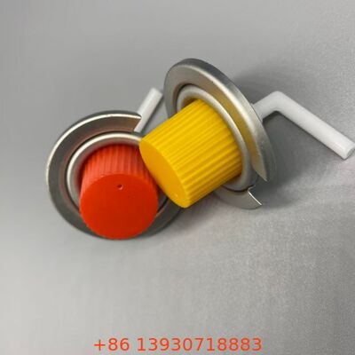 Van bếp ngoài trời hiệu suất cao 1 inch với nắp bảo vệ an toàn màu đỏ