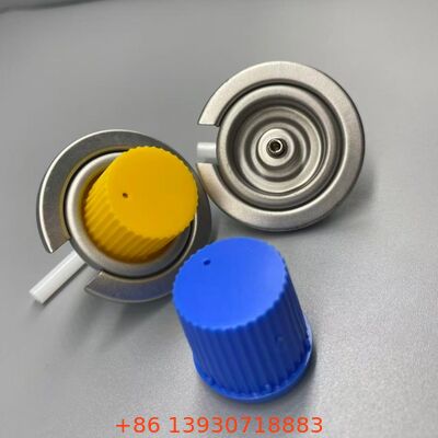 Van gas công nghiệp ngoài trời 1 inch với nắp an toàn màu đỏ