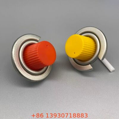 One Inch Leak-Proof Aerosol Butane Valve with Consistent Flow Control for Portable Cooking Equipment