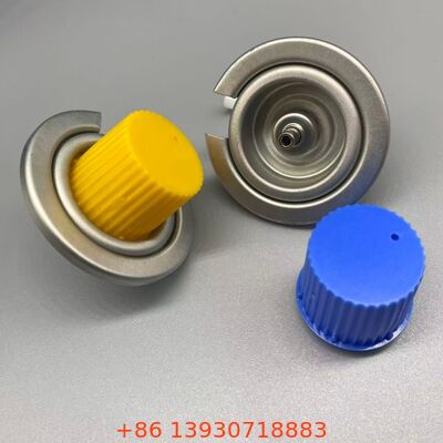 Van gas công nghiệp ngoài trời 1 inch với nắp an toàn màu đỏ