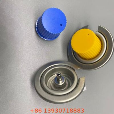 Van bếp lò nướng ngoài trời 1 inch có nắp an toàn màu đỏ