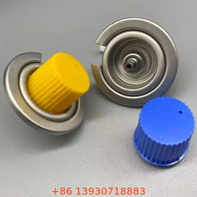 Van gas công nghiệp ngoài trời 1 inch với nắp an toàn màu đỏ