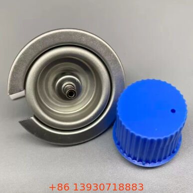 Van gas công nghiệp ngoài trời 1 inch với nắp an toàn màu đỏ