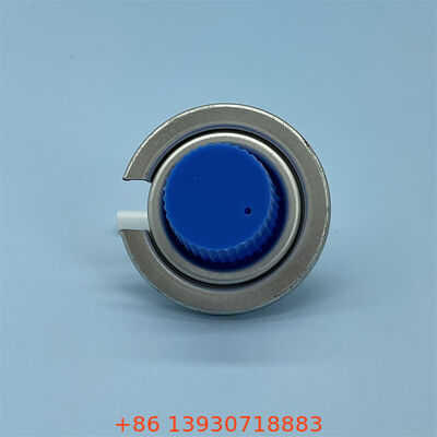 Van điều hòa bếp ngoài trời 1" siêu bền có nắp bảo vệ màu đỏ