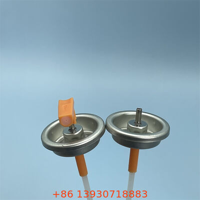 Đơn giản 1 Inch Aerosol Valve với tốc độ phun điều chỉnh và màu sắc thiết lập tùy chỉnh