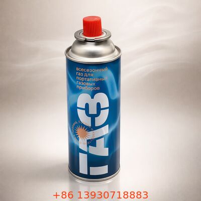 Van Bướm Gas Butane 1 Inch Mạ Thiếc với Van Xịt Chống Rò Rỉ cho Bếp Gas Mini