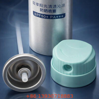Valvula de bomba de protector solar de precisión para dispensación suave y controlada