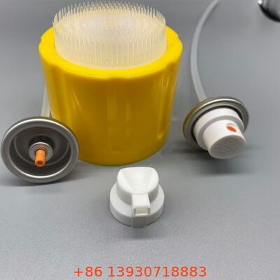 Professional Foam Cleaner Aerosol Valve với Bụt Cọp lau cho chi tiết ô tô
