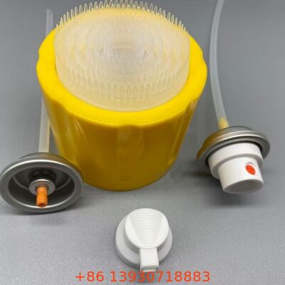 Nắp phân phối chất tẩy rửa bọt, nắp ép bọt để làm sạch chất lỏng gia dụng Bao bì đầu ra bọt tiêu chuẩn