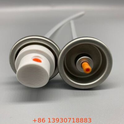 1 Inch Aerosol Valve System với nắp bàn chải cho các sản phẩm xịt rửa bọt
