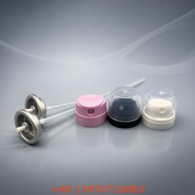 Van xịt khí dung bột thiếc cho dầu gội khô sử dụng thẳng đứng hoặc lộn ngược và công thức gốc cồn