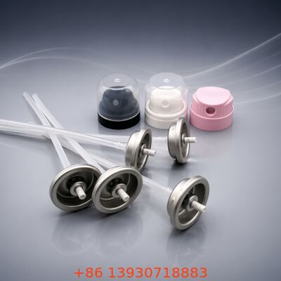 Van xịt khí dung bột thiếc cho dầu gội khô sử dụng thẳng đứng hoặc lộn ngược và công thức gốc cồn